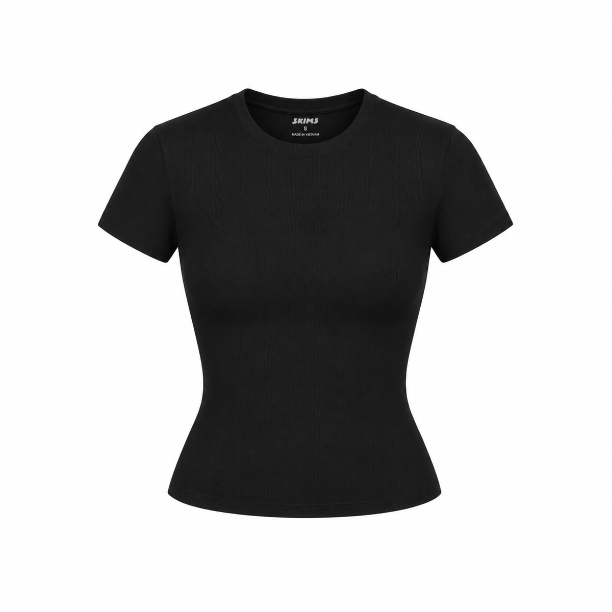 Skims Fitted T-shirt Black