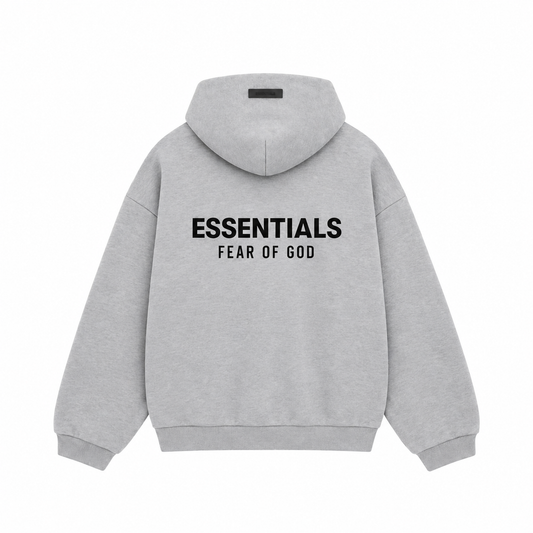 Essentials Season 25 Hoodie Heather Grey