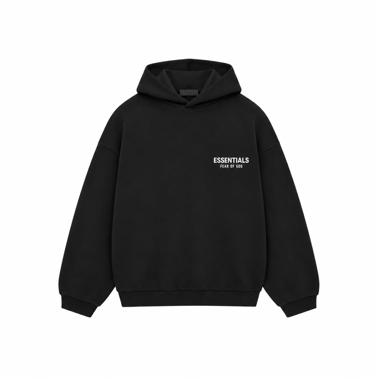 Essentials Season 25 Hoodie Black
