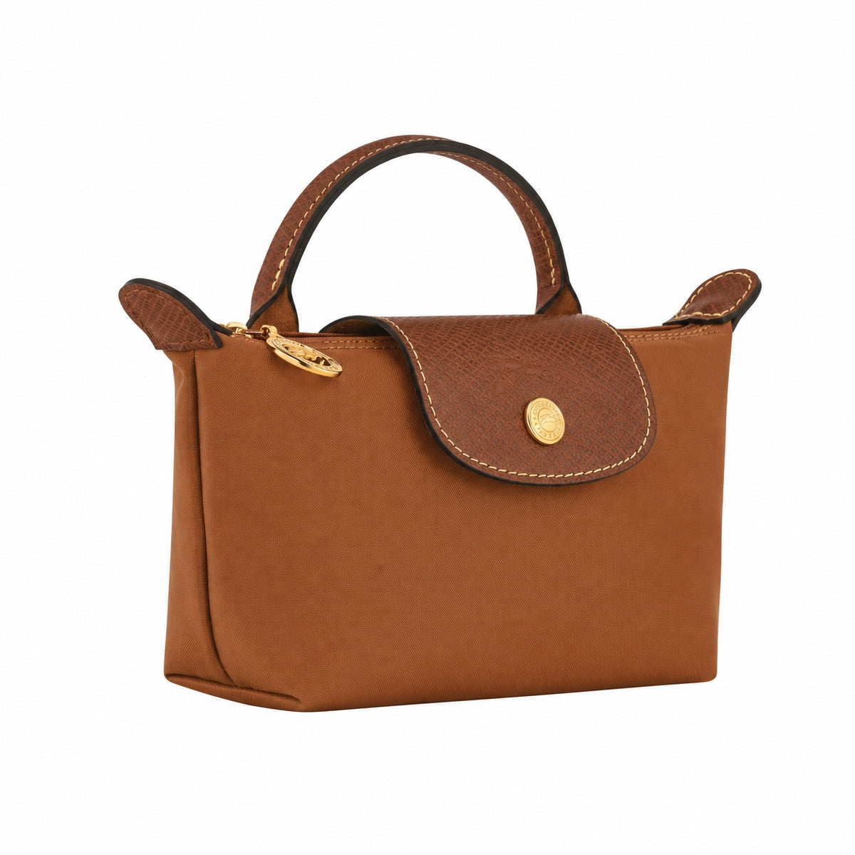 Longchamp Le Pliage Cognac Mini Green Collection