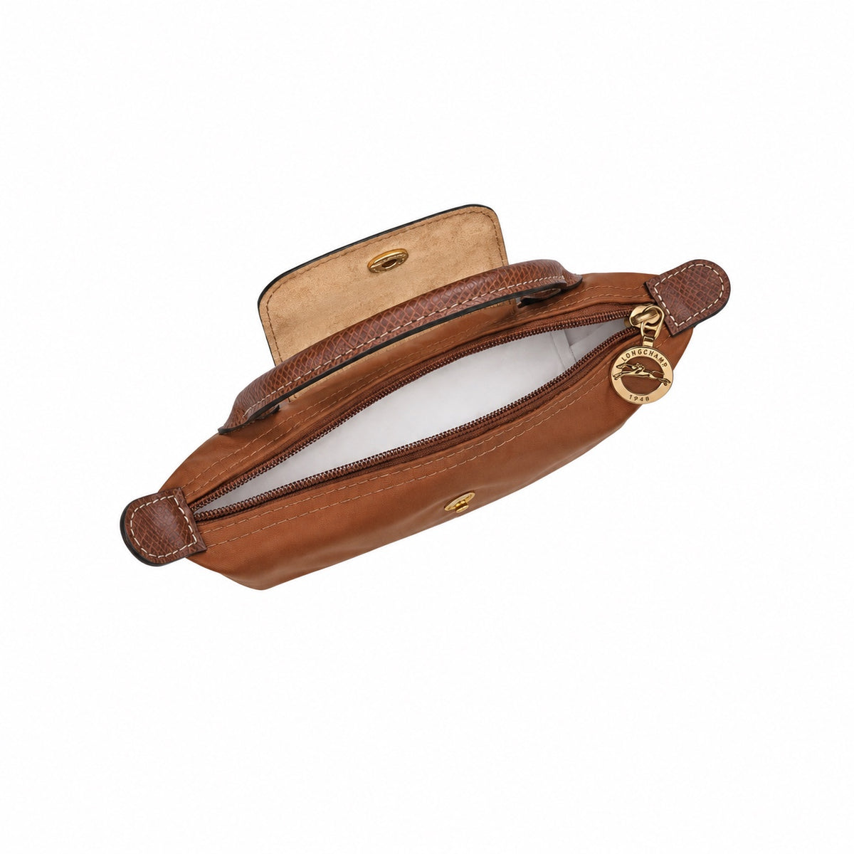 Longchamp Le Pliage Cognac Mini Green Collection