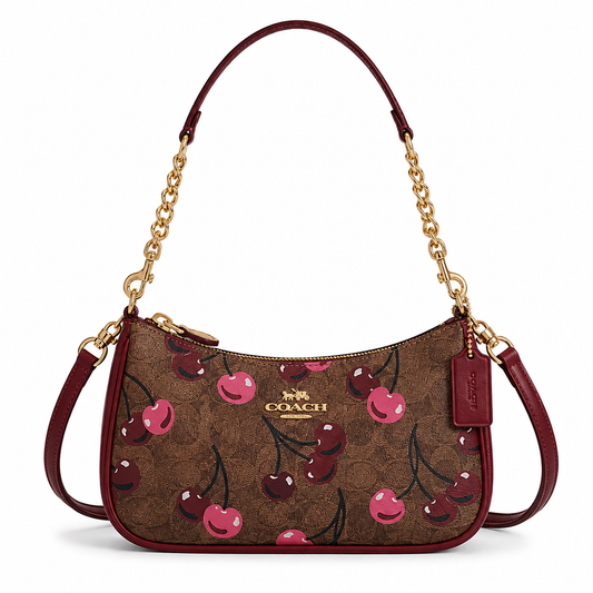 Coach Teri Cherry Shoulder Bag
